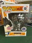 Funko Pop! Vinyl: Dragon Ball - Vegeta #10 Silver Chrome Funimation
