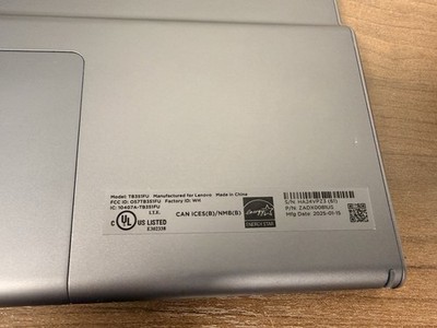 Lenovo Tab Plus TB351FU 11.5in Wi-Fi 256GB 8GB RAM Gray Helio G99