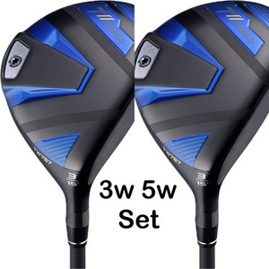HONMA TW767 Bois de chenal 3w 5w ensemble VIZARD EZ-C Flex Stiff Carbon Shaft RH HC