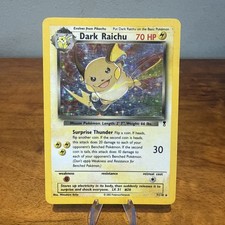 Dark Raichu 7/110 Holo Rare Legendary Collection Pokemon Card MP