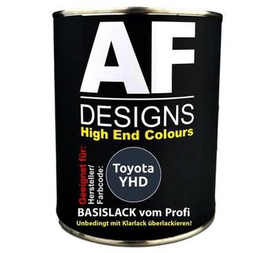500ml Autolack für Toyota YHD Botany Blue Perl Metallic  Autolack Spritzfertig