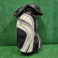 Bagboy Revolver XL Golf Cart Bag 7 Way Dividers w/ Rain Cover - Purple  Black
