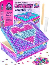Purple Ladybug Jewelry Box Craft for Girls Fun Mosaic Arts and Crafts for Kids