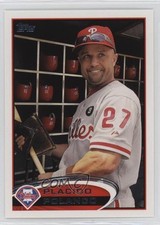 2012 Topps Factory Set Corrected Stat Line Placido Polanco #28 0h1