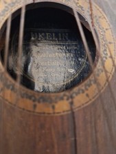 Antique Wood Ukelin 32 Strings Instrument Folk 1920s Manufacturer's Advertising