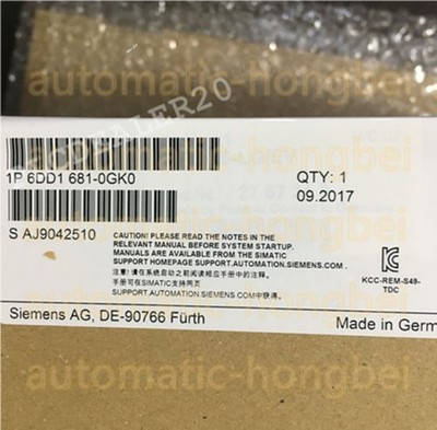 6DD1681-0GK0 Siemens 6DD16810GK0 Converter SU13 50 Terminal Module New #HT