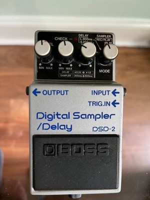 Vintage BOSS DSD-2 Digital Sampler / Delay (1986 Blue Label)   Studio Mint