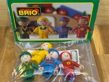 Brio 1996 Family Figures 4pc Set 33641 Wooden Thomas Railway Train