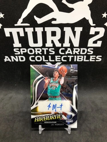 2019-20 Panini Chronicles JA MORANT RC Rookies & Stars Airborne Auto #22/99