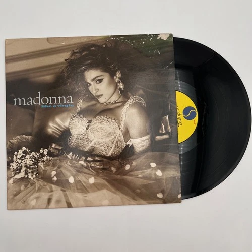 Madonna – Like a Virgin LP 1984 Sire 1-25157 VG Vinyl w/ Inner Sleeve Pop Icon