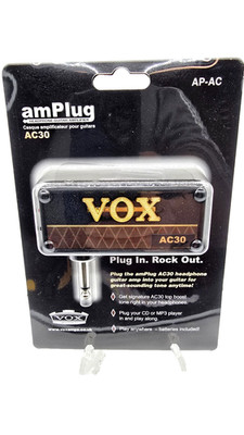 NEW VOX amPlug 3 AC30 Headphone Guitar Amplifier - No cables required. Plug