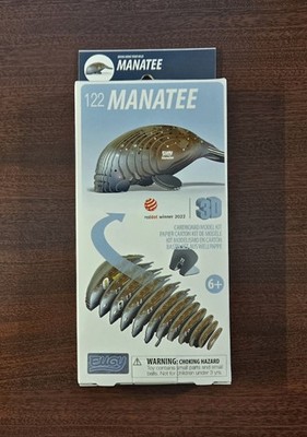 Eugy 3D Manatee Puzzle   It's Fun and Easy   A Cool Learning Experience   New
