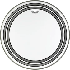 Remo Powersonic Clear Bass Drumhead - 24 inches
