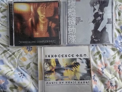 Ghost In The Shell Stand Alone Complex Ost 1 & 2 + Innocence Ost CD Soundtrack