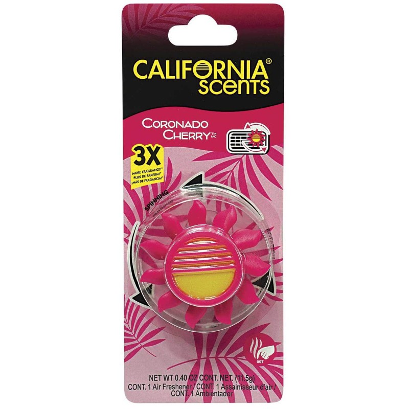 6x California Scents Vent Clip Coronado Cherry 1 8690₽