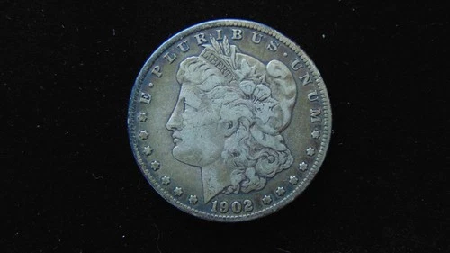 1902 O Morgan Silver Dollar $1 Choice Fine Nice ~ Coin #108