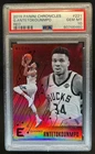 2019-20 Chronicles Giannis Antetokounmpo Red Essentials #/149 Bucks PSA 10