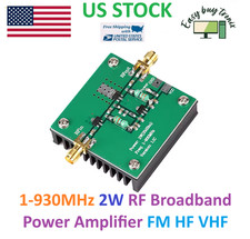 1-930MHz 2W RF Broadband Power Amplifier Module for Radio Transmission FM HF VHF