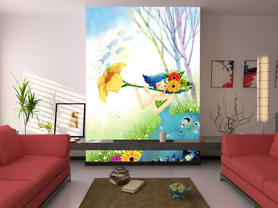 Sticker Mural 3D Effet Bois Fissuré - Autocollant Amovible, Motif Romy, Fabriqué En Allemagne