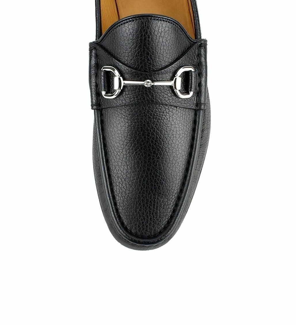 Gucci Leather　Horsebit Loafers Black 36 Horsebit leather loafers in black - Gucci Kids | Mytheresa