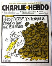 Charlie hebdo n°375 du 25/8/1999; "USA; reportage chez les drogués du sexe"