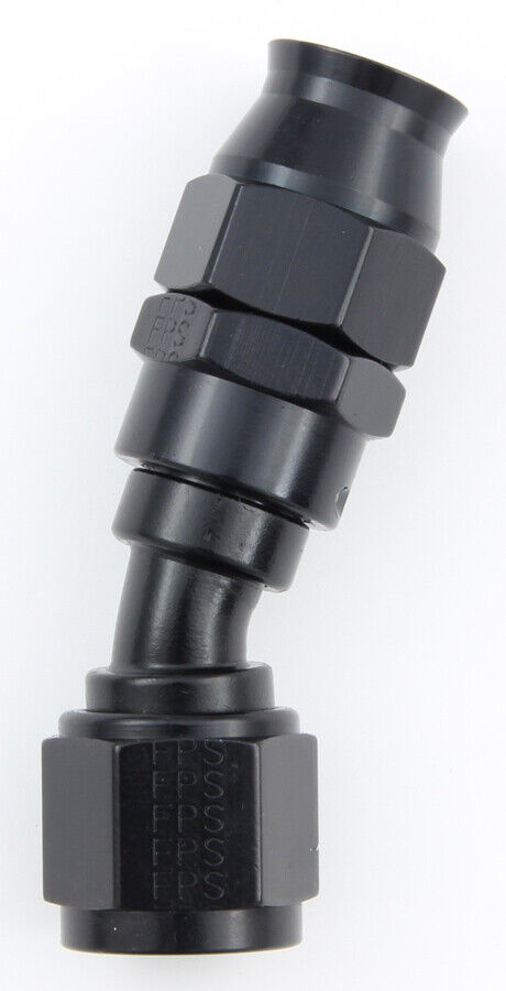 Fragola Hose Fitting #8 30-Degree PTFE Black 683008-BL Fragola Hose Fitting #8 30-Degree PTFE Black 683008-BL