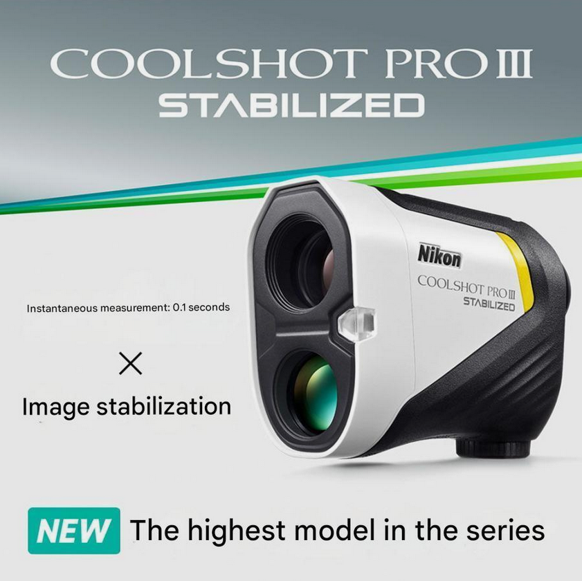NEW 2025 Nikon COOLSHOT PRO III STABILIZED Laser Rangefinder