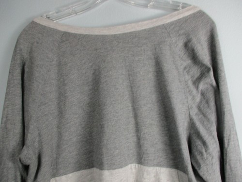 NY & Co Sport Women's Size XL Cotton Blend 3/4 Sleeve Blouse Tunic Shirt - Picture 6 of 12