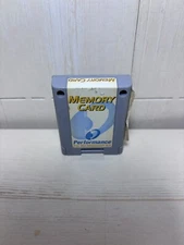 Performance Nintendo 64 N64 Memory Card