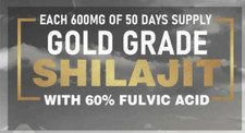 50G Pure 100 Himalayan Shilajit Soft Resin Organic Extremely Potent Fulvic Acid