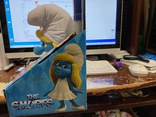 Smurfette Chic Color Me Smurfy - Color N Style Plush. - Image 2 of 3