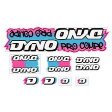 1988 DYNO - PRO COMPE - Pink Blue on clear de...