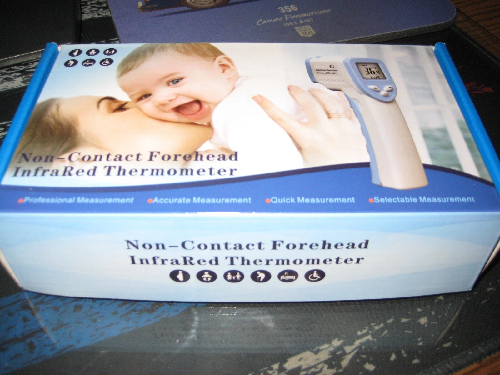 DT-8861 / Infrared Digital Body IR Non-Contact Forehead Thermometer New
Opens in a new window or tab