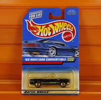 Hot Wheels - 1998 - '65 Mustang Convertible (Blau) - Blue Card Collector #455