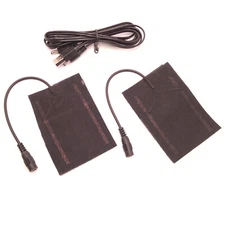 US Stock 2x Protable USB Heating Heater Warm Plate for Shoes Golves Mouse Pad