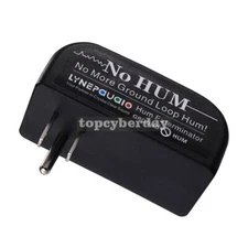 NO-Hum Ground Loop Eliminator for 120V Grounded AC Filter Wall Plug Portable