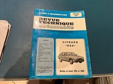 Revue technique Citroen GSA