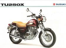 Suzuki TU250 TU250X Volty Japan Sales Brochure in English