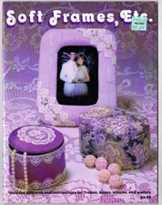 1980's Vintage Craft Pattern Book Soft Sculpture Frames Tissue Boxes Wallet