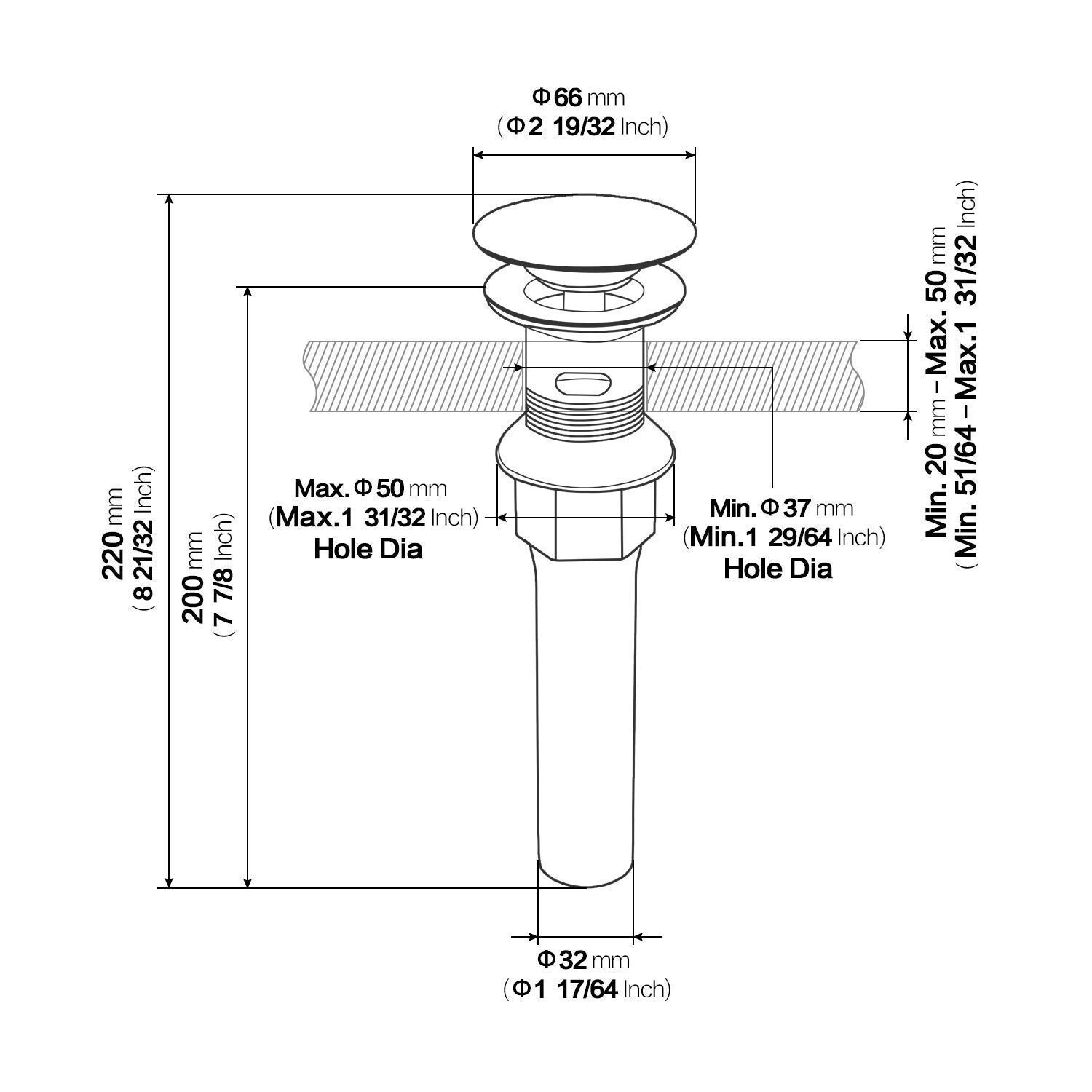 KAIYING Bathroom Pull Down Vessel Sink Faucet (Tall, Chrome) & KAIYING