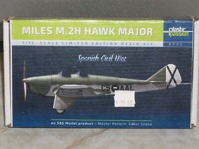 Plastic Passion 1/72 Scale Miles M.2H Hawk Major