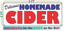 HOMEMADE CIDER BANNER Sign NEW Larger Size Best Quality for the   Apple