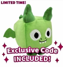BIG GAMES Pet Simulator X DRAGON Plush w/ Redeemable Code Included ROBLOX