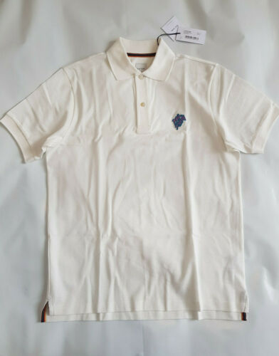 Paul Smith Chemise polo au logo brodé - Blanc - Photo 1/9