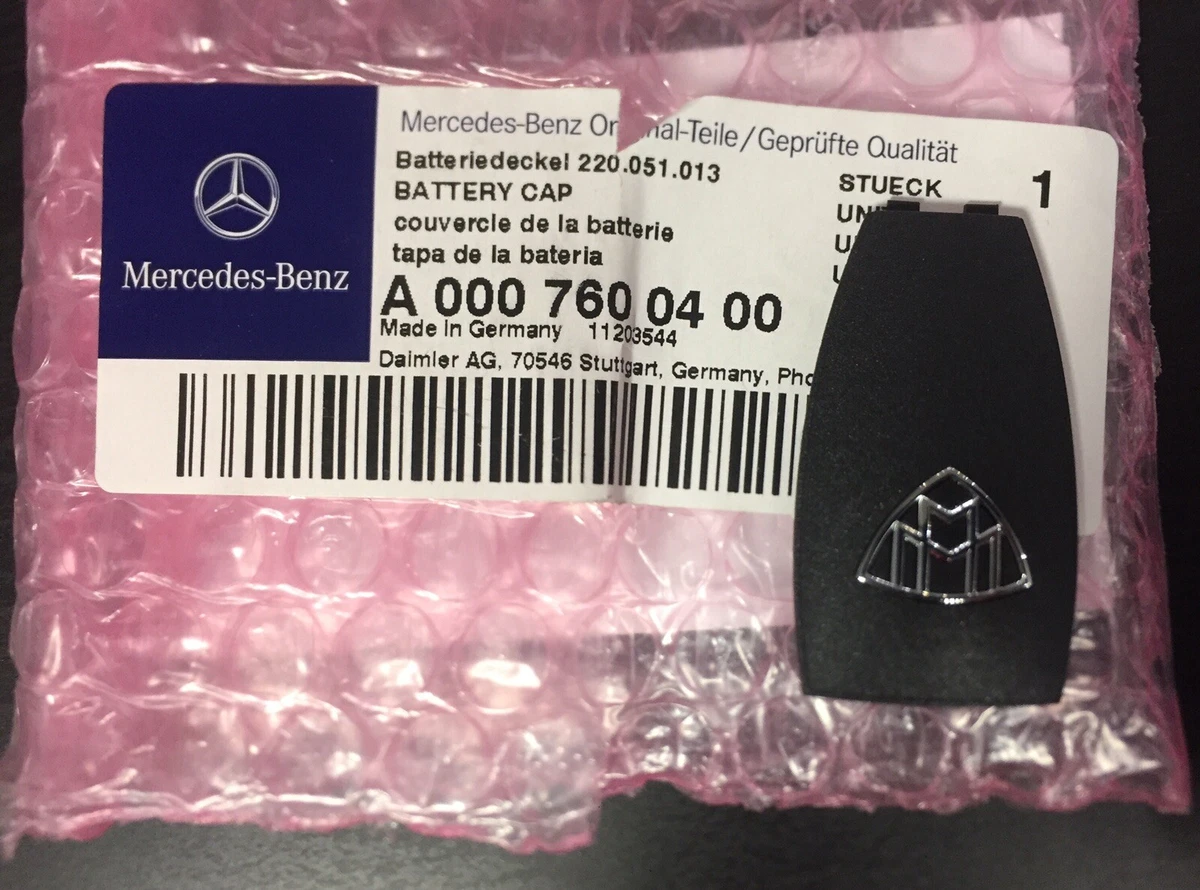 Mercedes key sale fob battery cover
