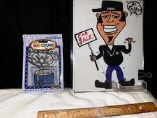 RITE LITE Mini Aluminum MENORAH  with 44 Mini BLUE Chanukah Candles  M-17005🎁🙏