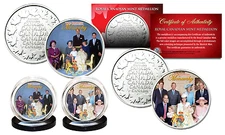 BRITISH MONARCHY Princess Diana THEN & NOW Royal Canadian Mint RCM 2-Coin Set
