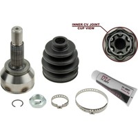 Gelenksatz Antriebswelle Vorne Links FüR Ford Fiesta V Jh_ Jd_ 1.25 16V