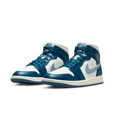 シューズ(女性用) Nike Women's Air Jordan1 Mid\"FrenchBlue\" Jordan 1 Mid French Blue (Women's) - BQ6472-414 - US