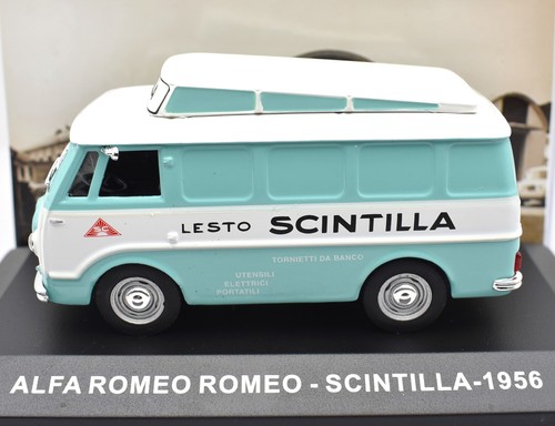 Modellino auto furgone scala 1:43 Alfa Romeo Romeo Scintilla diecast modellismo